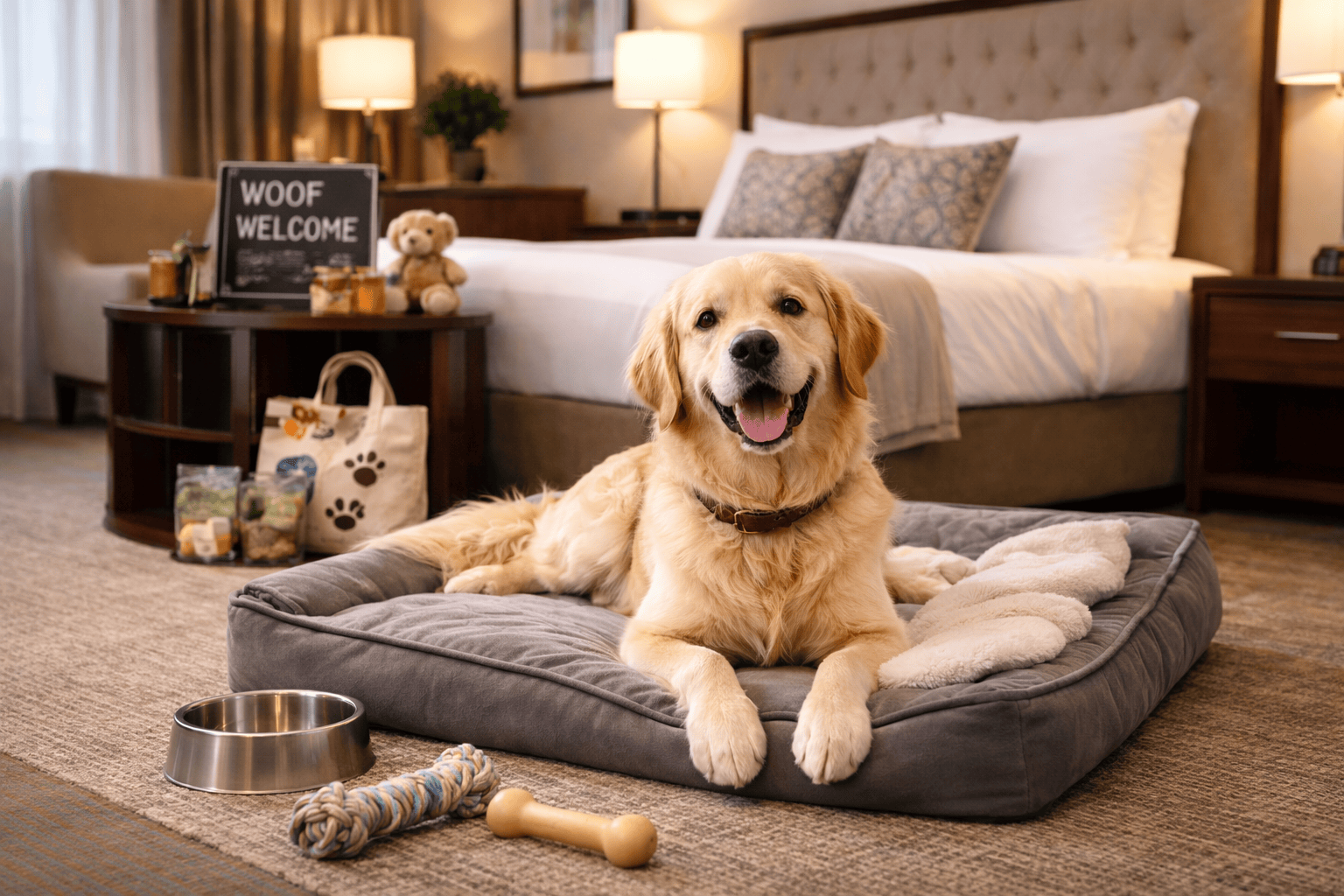 Do you have a dog-friendly place?